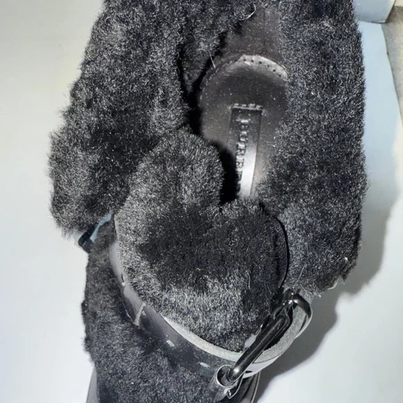 Burberry Prorsum Elegant Black High Heel Women's Shoe 38.5 - Picture 3 of 7